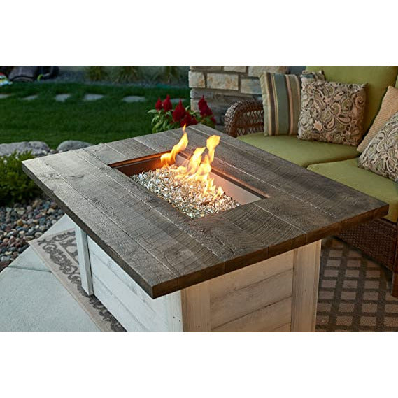 Outdoor Greatroom Alcott Rectangular Gas Fire Pit Table