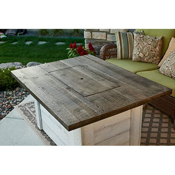 Outdoor Greatroom Alcott Rectangular Gas Fire Pit Table