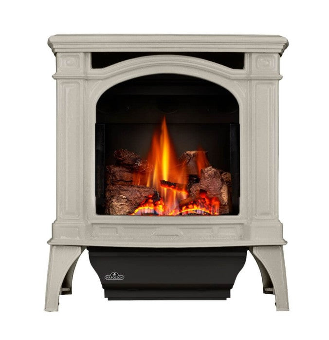 Napoleon Castlemore™ White Direct Vent Gas Stove, Millivolt Ignition