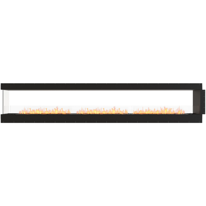 ECOSMART Flex 158PN Peninsula Fireplace Insert with Stainless Steel Burner