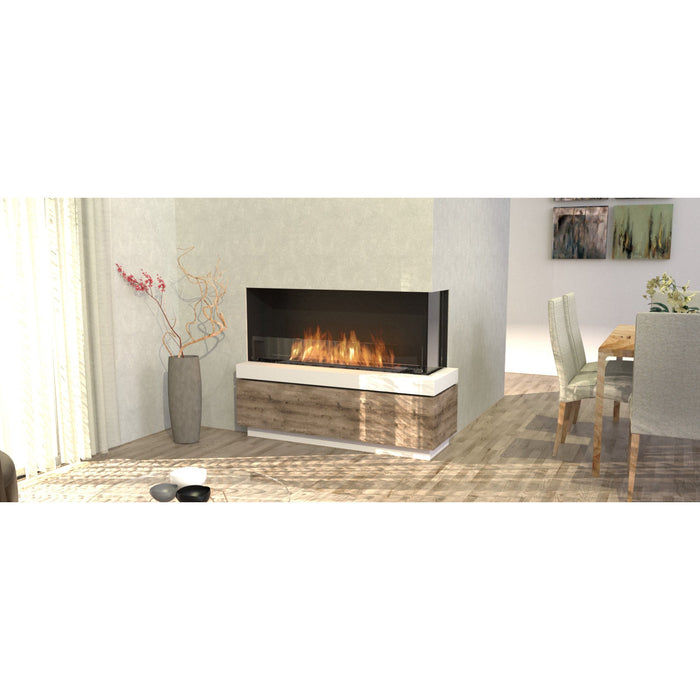 ECOSMART Flex 60RC.BXL Right Corner Fireplace Insert