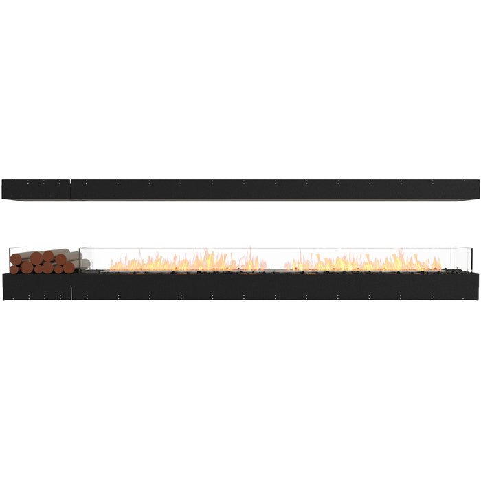 ECOSMART Flex 122IL.BX1 Island Fireplace Insert with Stainless Steel Burner