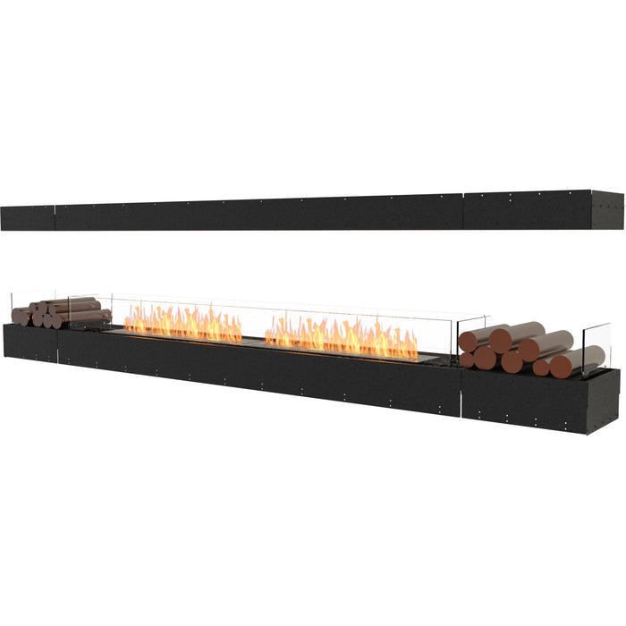 ECOSMART Flex 122IL.BX2 Island Fireplace Insert with Black Burner