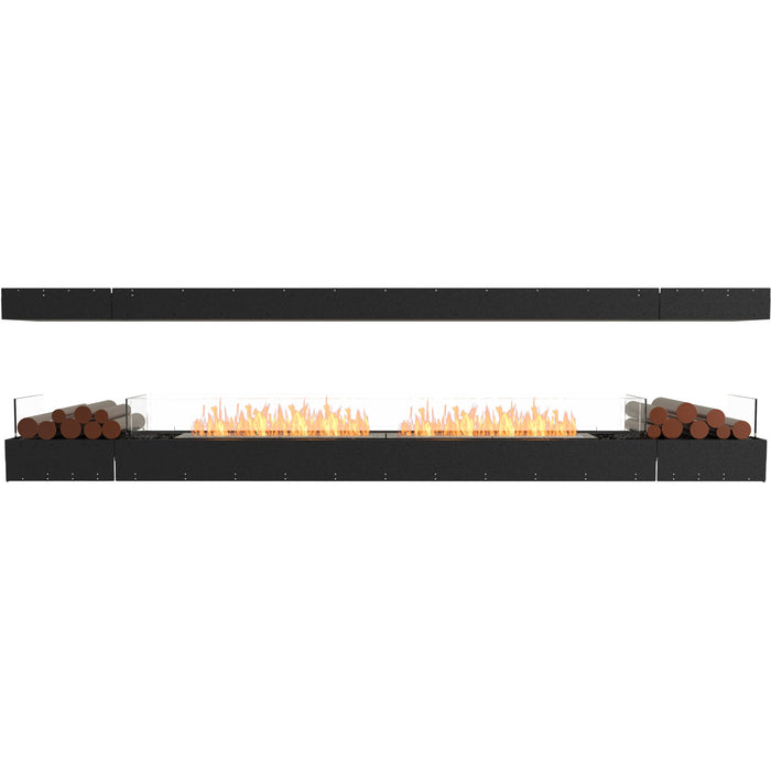 ECOSMART Flex 122IL.BX2 Island Fireplace Insert with Black Burner