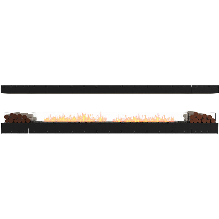 ECOSMART Flex 140IL.BX2 Island Fireplace Insert with Black Burner