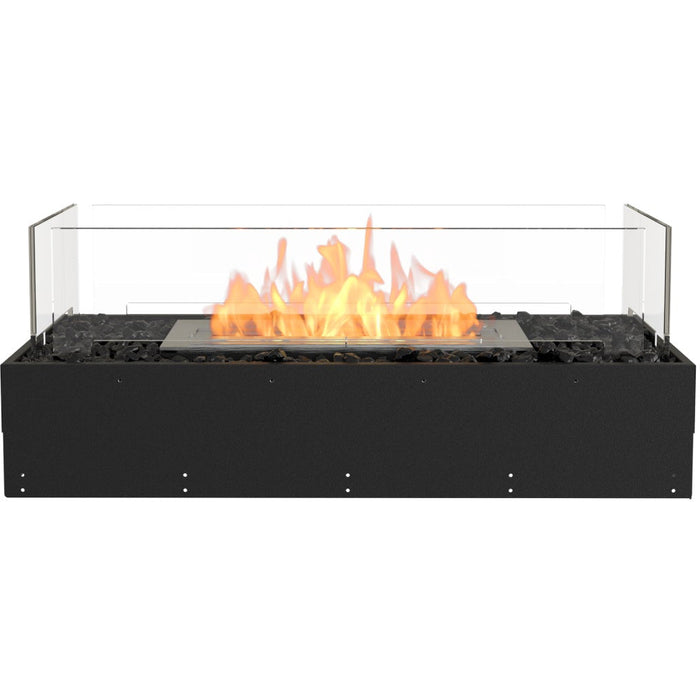 ECOSMART Flex 32BN Bench Fireplace Insert with Black Burner