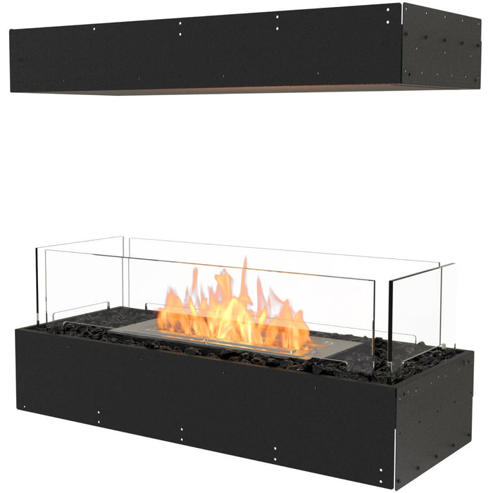 ECOSMART Flex 32IL Island Fireplace Insert with Black Burner