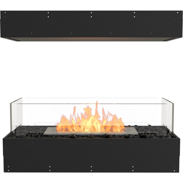 ECOSMART Flex 32IL Island Fireplace Insert with Black Burner