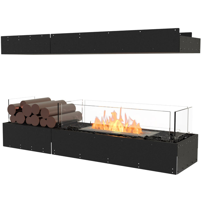 ECOSMART Flex 50IL.BX1 Island Fireplace Insert with Stainless Steel Burner