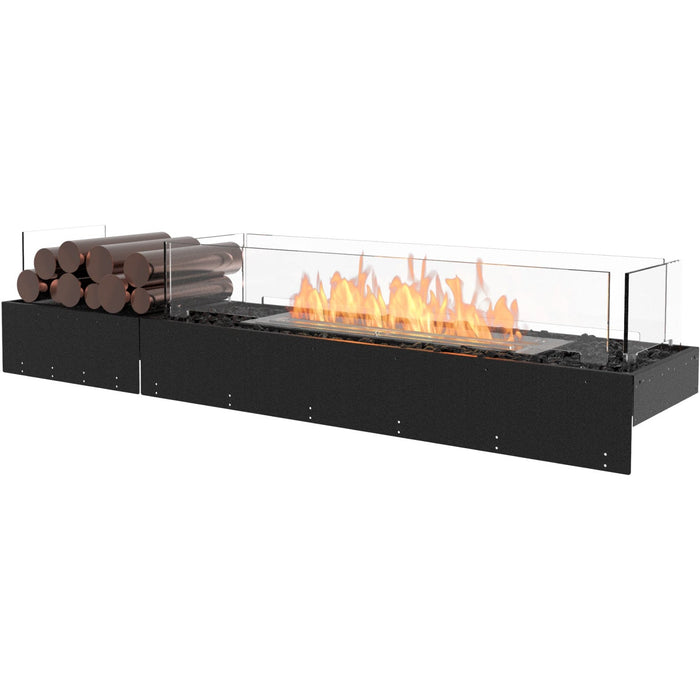 ECOSMART Flex 60BN.BX1 Bench Fireplace Insert With Stainless Steel Burner