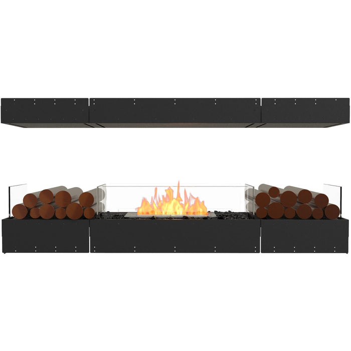 ECOSMART Flex 68IL.BX2 Island Fireplace Insert with Stainless Steel Burner