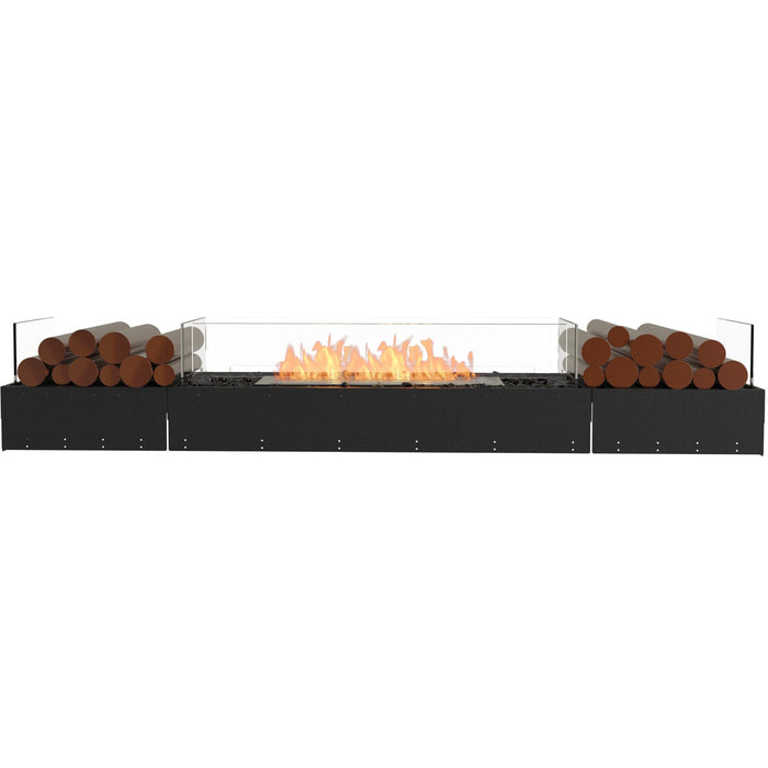 ECOSMART Flex 78BN.BX2 Bench Fireplace Insert With Black Burner