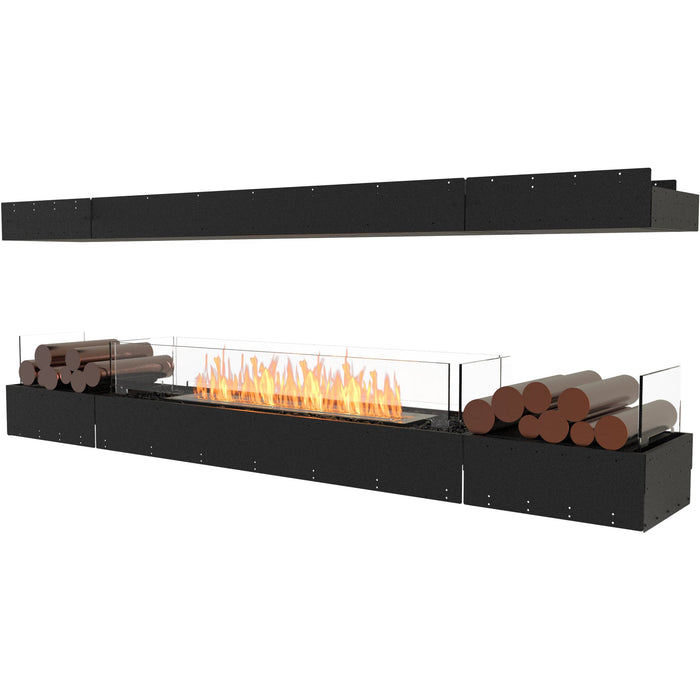 ECOSMART Flex 86IL.BX2 Island Fireplace Insert with Black Burner