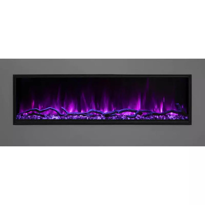 Modern Flames 96" Landscape Pro Slim Built-In Electric Fireplace Includes Free 2 Year Extended Warranty