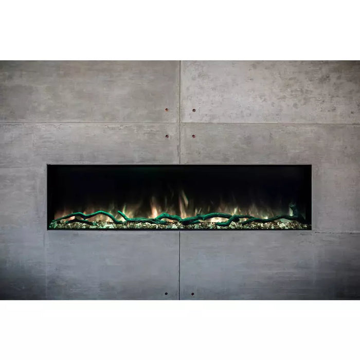 Modern Flames 80" Landscape Pro Slim Built-In Electric Fireplace Includes Free 2 Year Extended Warranty