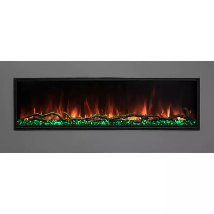 Modern Flames 44" Landscape Pro Slim Built-In Electric Fireplace Includes Free 2 Year Extended Warranty