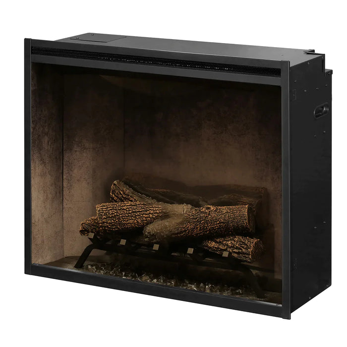 Dimplex Revillusion® 30-Inch Built-In Electric Fireplace - Weathered Concrete Includes Free 2 Year Extended Warranty