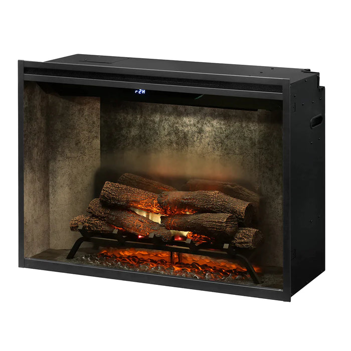 Dimplex Revillusion® 36-Inch Built-In Electric Fireplace - Weathered Concrete Includes Free 2 Year Extended Warranty