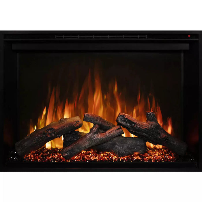 Modern Flames 54" Redstone Series Electric Fireplace Built-In Flush Mount Includes Free 2 Year Extended Warranty