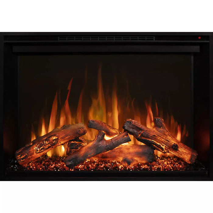 Modern Flames 54" Redstone Series Electric Fireplace Built-In Flush Mount Includes Free 2 Year Extended Warranty