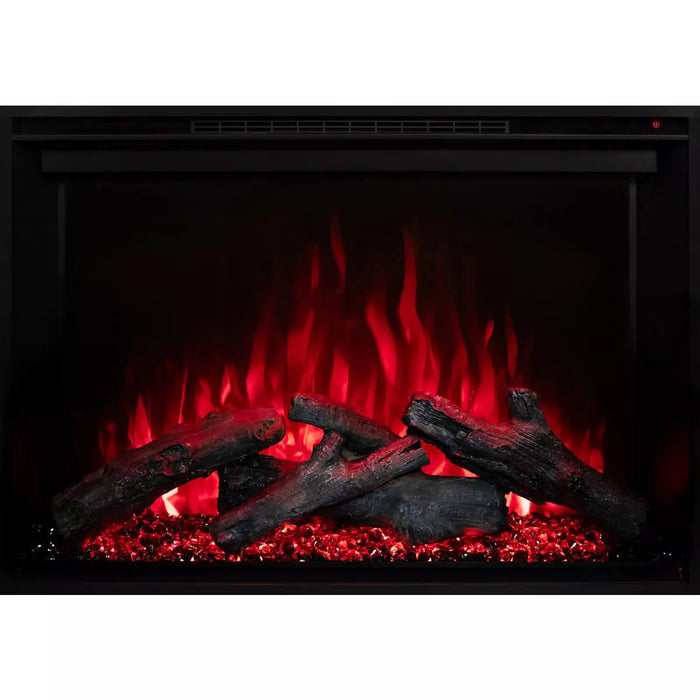 Modern Flames 54" Redstone Series Electric Fireplace Built-In Flush Mount Includes Free 2 Year Extended Warranty