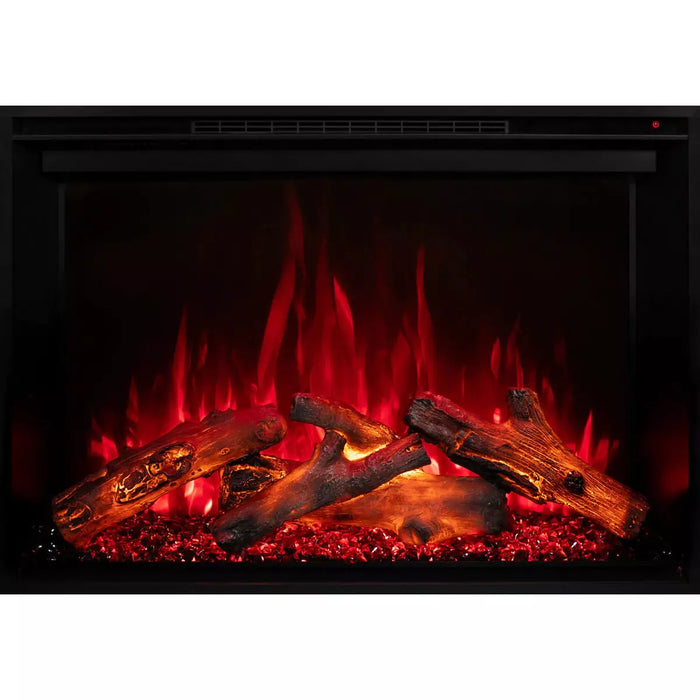 Modern Flames 54" Redstone Series Electric Fireplace Built-In Flush Mount Includes Free 2 Year Extended Warranty