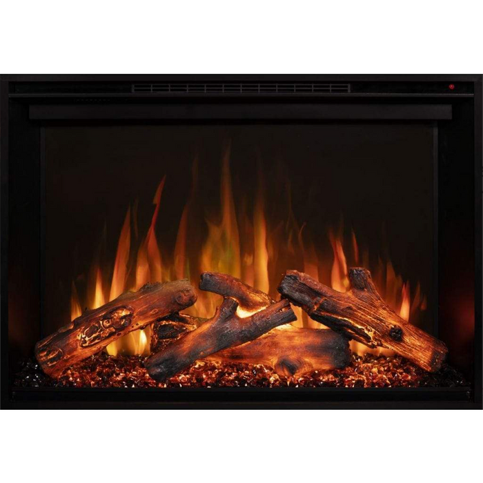 Modern Flames 26" Redstone Series Electric Fireplace Built-In Flush Mount Includes Free 2 Year Extended Warranty