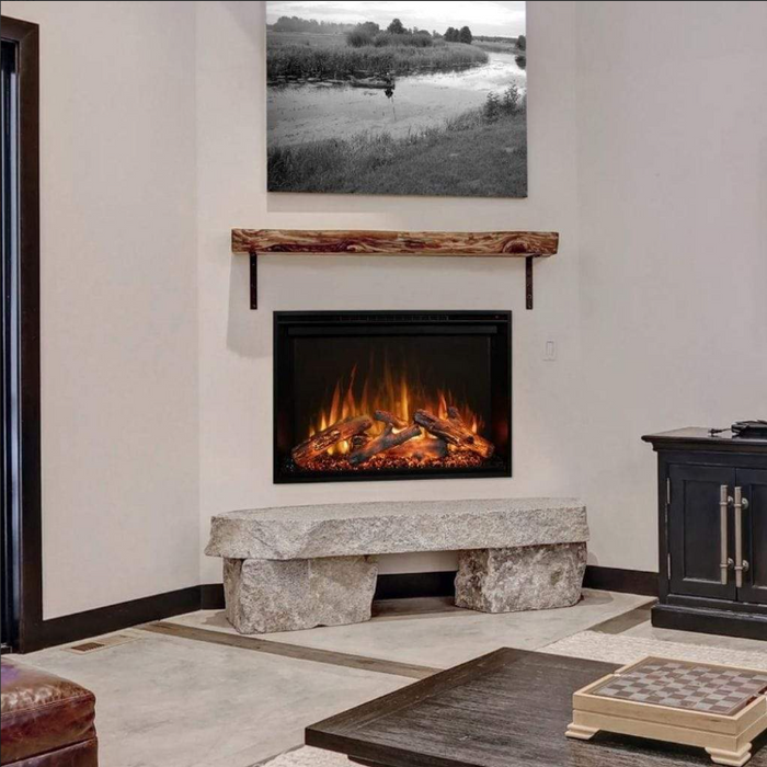 Modern Flames 26" Redstone Series Electric Fireplace Built-In Flush Mount Includes Free 2 Year Extended Warranty