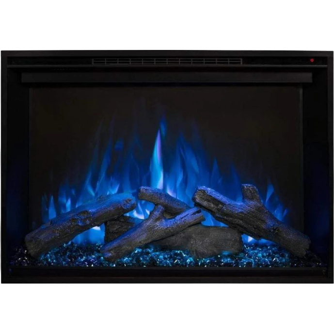 Modern Flames 30" Redstone Series Electric Fireplace Built-In Flush Mount Includes Free 2 Year Extended Warranty