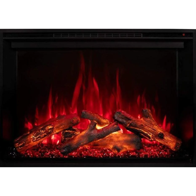 Modern Flames 30" Redstone Series Electric Fireplace Built-In Flush Mount Includes Free 2 Year Extended Warranty