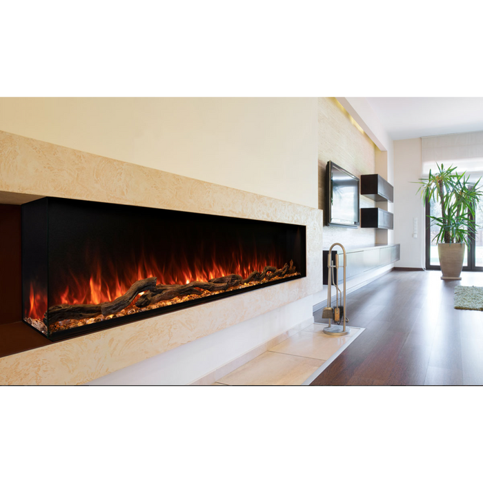 Modern Flames 100" Landscape Contemporary Electric Fireplace Fullview 2 Series Includes Free 2 Year Extended Warranty