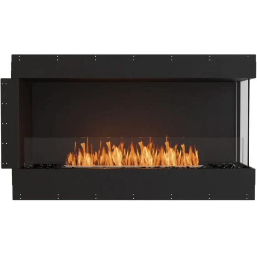 ECOSMART Flex 50RC Right Corner Fireplace Insert Black