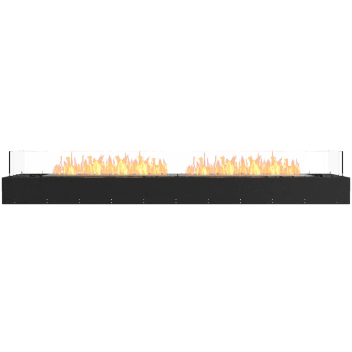 ECOSMART Flex 86BN Bench Fireplace Insert With Black Burner