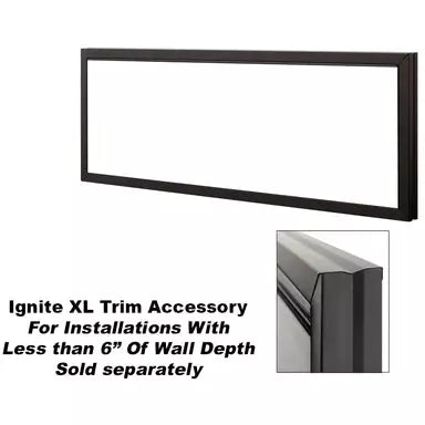 Dimplex Ignite XL 100" Built In Wall Mount Linear Electric Fireplace Includes Free 2 Year Extended Warranty