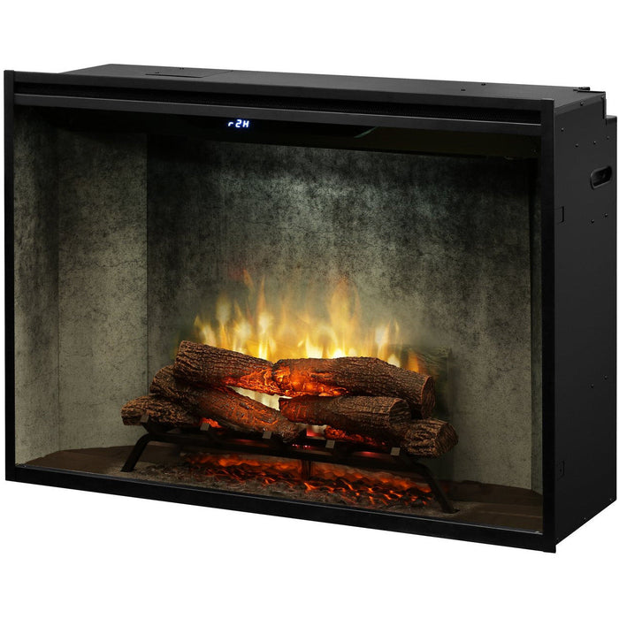 Dimplex Revillusion® Built-In Firebox, Weathered Concrete Includes Free 2 Year Extended Warranty