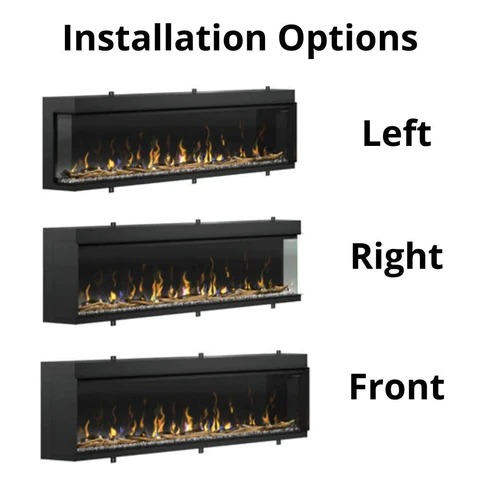 Dimplex IgniteXL® Bold 60" Deep Built-in Linear Electric Fireplace XLF60 Includes Free 2 Year Extended Warranty