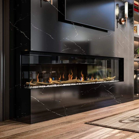 Dimplex IgniteXL® Bold 88" Deep Built-in Linear Electric Fireplace Includes Free 2 Year Extended Warranty