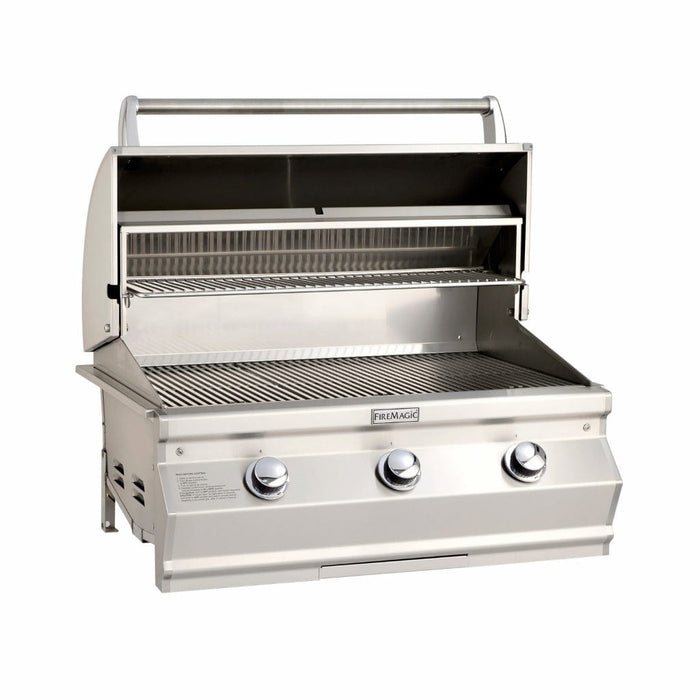 Fire Magic Grill 30" 3-Burner Choice Multi-User CM540i Built-In Gas Grill w/ Analog Thermometer