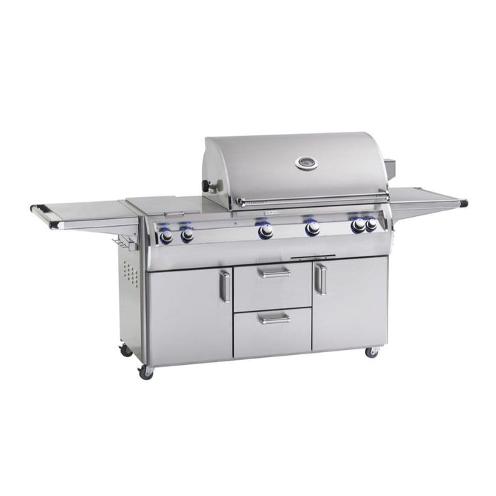 Fire Magic Grill 36" 3-Burner Echelon Diamond E790s Gas Grill w/ Double Side Burner, Rotisserie & Analog Thermometer