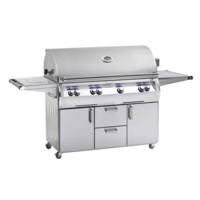 Fire Magic Grill 48" 4-Burner Echelon Diamond E1060s Gas Grill w/ Single Side Burner, Rotisserie & Analog Thermometer