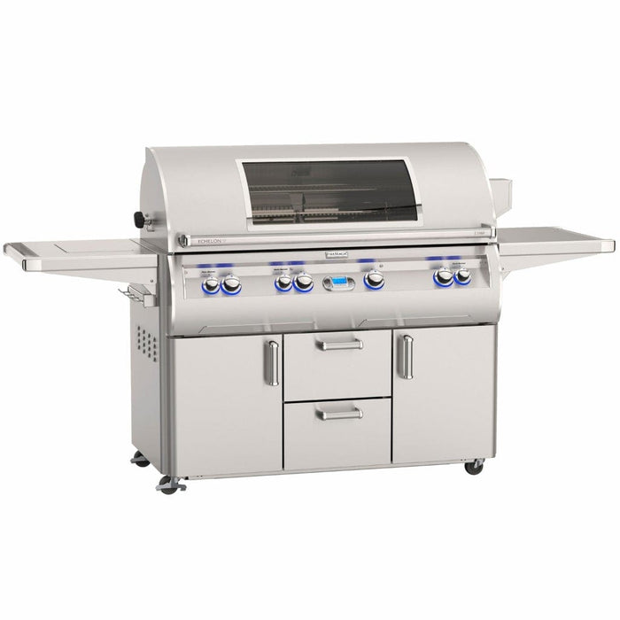 Fire Magic Grill 48" 4-Burner Echelon Diamond E1060s Gas Grill w/ Single Side Burner, Rotisserie & Digital Thermometer