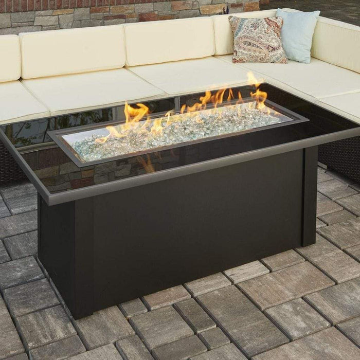 Outdoor Greatroom Monte Carlo Linear Gas Fire Pit Table