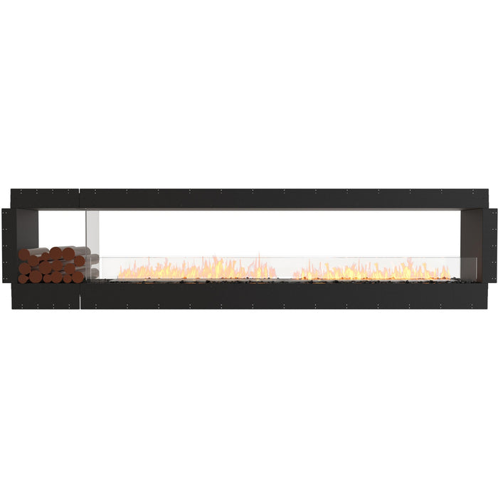 ECOSMART Flex 122DB.BX1 Double Sided Fireplace Insert with Black Burner