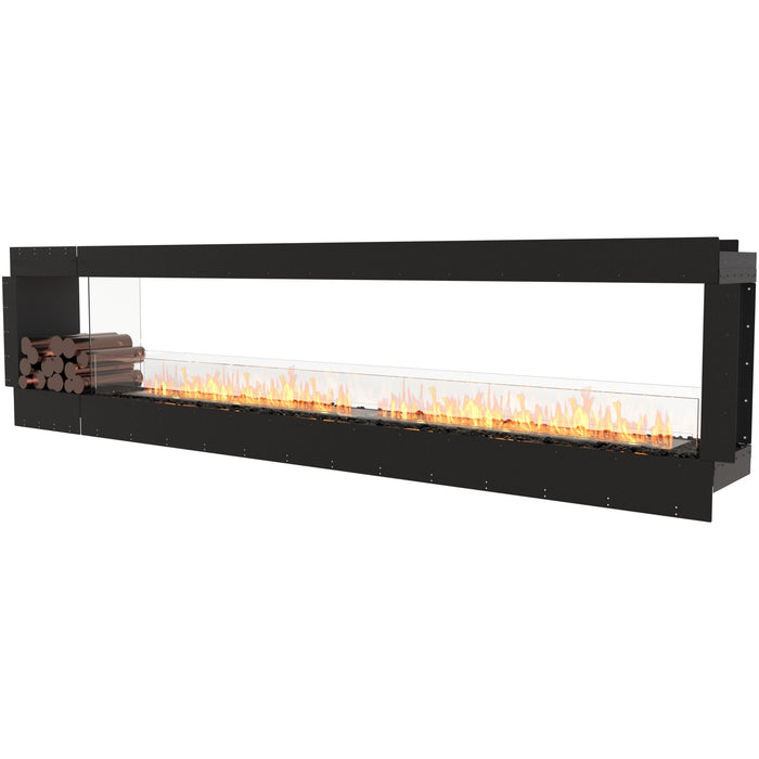 ECOSMART Flex 122DB.BX1 Double Sided Fireplace Insert with Black Burner