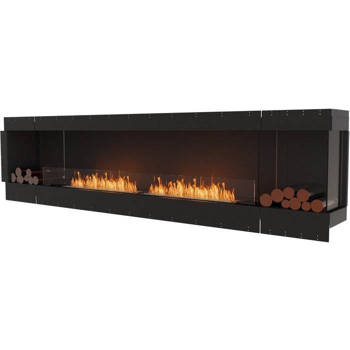 ECOSMART Flex 122RC.BX2 Right Corner Fireplace Insert with Stainless Steel Burner