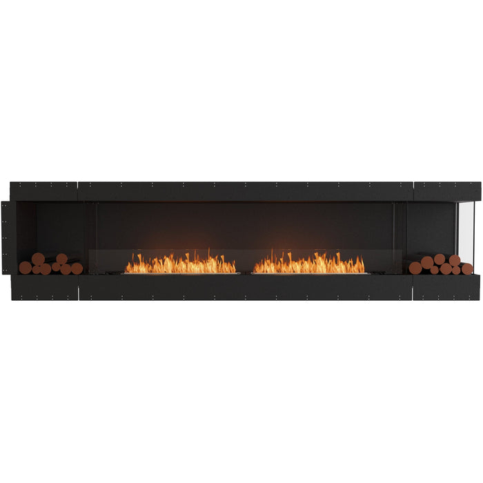 ECOSMART Flex 122RC.BX2 Right Corner Fireplace Insert with Stainless Steel Burner