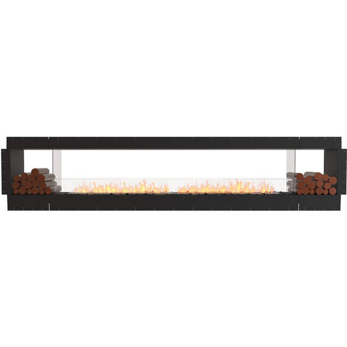 ECOSMART Flex 140DB.BX2 Double Sided Fireplace Insert with Black Burner