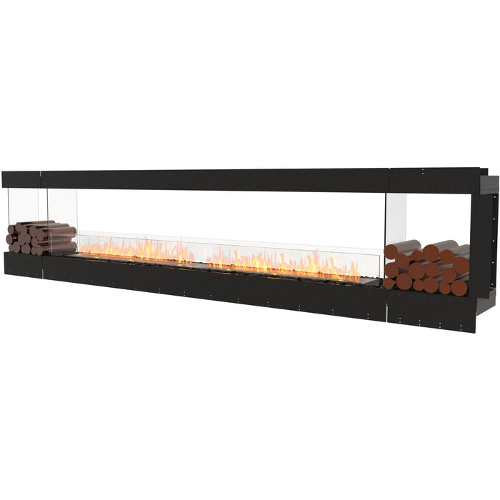 ECOSMART Flex 140PN.BX2 Peninsula Fireplace Insert with Stainless Steel Burner