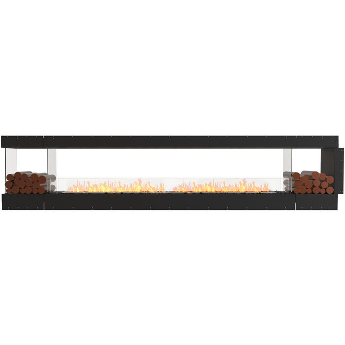 ECOSMART Flex 140PN.BX2 Peninsula Fireplace Insert with Stainless Steel Burner