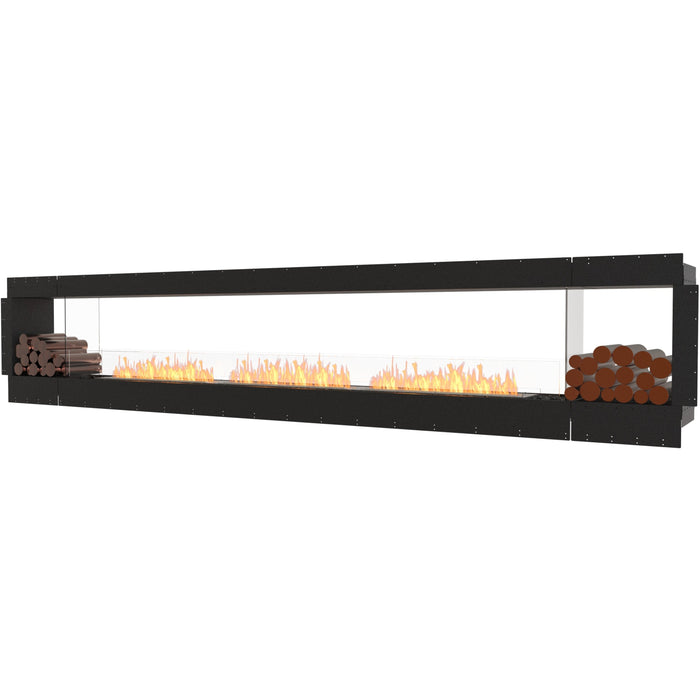 ECOSMART Flex 158DB.BX2 Double Sided Fireplace Insert with Stainless Steel Burner